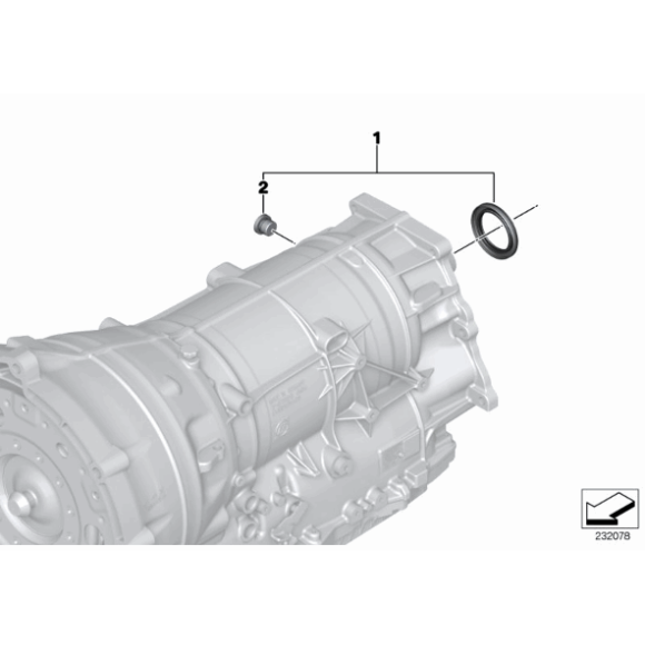 Zestaw naprawczy odbioru napędu BMW E70 E84 F01 F06 F07 F10 F15 F16 F20 F25 F30 F85 F90 G01 G06 G20 G30 - 24207613244