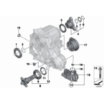 Kołnierz wychodzący komplet przód BMW E84 F01 F02 F07 F10 F11 X1 - 27107593438
