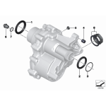 Pierścień uszczelniający zimering skrzyni rozdzielczej MINI R60 R61 - 27109807671