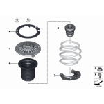 Osłona amortyzatora przód BMW F20 F21 F22 F23 F0 F31 F32 F33 F34 F36 F80 F82 F83 - 31306791712