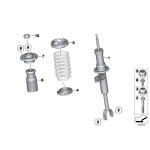 Łożysko amortyzatora przód BMW F06 F10 640 650 520 528 523 530 535 550 - 31306795083