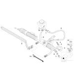Przewód powrotny chłodnicy BMW E46 330Cd 330d 330xd M57 M57N - 32416796366