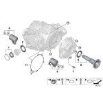 Zimering uszczelnienie mostu tył BMW E38 E39 E53 E60 E61 E63 E65 E70 E71 E81 E87 E84 E90 E91 F01 F07 F10 F11 F20 F30 G11 G30 - 3