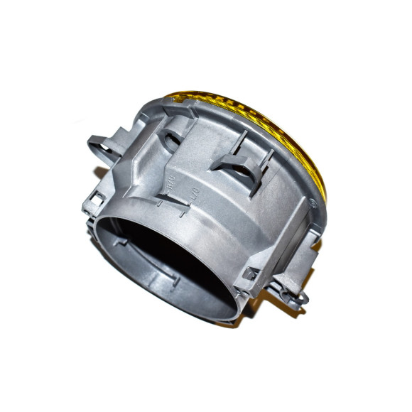 Klosz reflektora HELLA prawy żółty BMW E30 316 318 320 323 325 prod. od 1988-09r - 63121386722