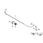 Guma stabilizatora tył BMW F20 F21 F22 F23 F30 F31 F32 F33 F36, dla Adaptacyjne podwozie M - 33356792196