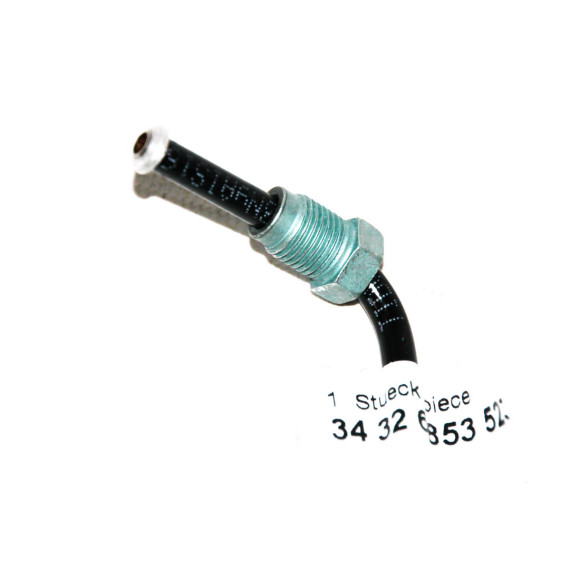 Przewód hamulcowy sztywny tył BMW E81 E82 E84 X1 E87 E88 E90 E91 E93 E92 - 34326853523