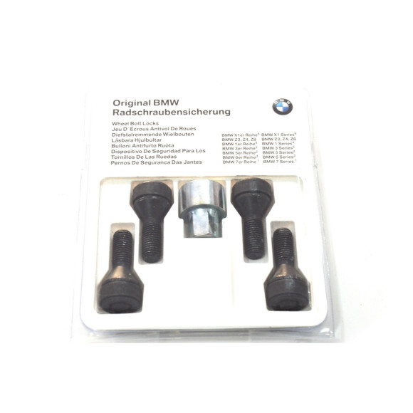 Śruby zabezpieczające kół BMW E30 E36 E46 E90 E34 E39 E60 E32 E38 E84 X1 E81 E87 E82 E88 E81 E92 E61 - 36136792849