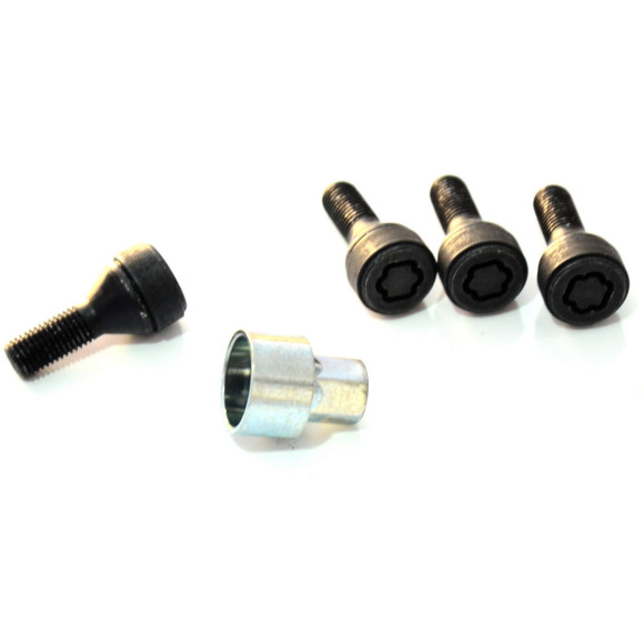 Śruby zabezpieczające kół BMW E30 E36 E46 E90 E34 E39 E60 E32 E38 E84 X1 E81 E87 E82 E88 E81 E92 E61 - 36136792849