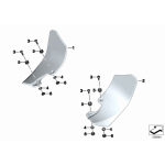 Owiewka lewa BMW K255 R1200GS Adve. - 46637727241