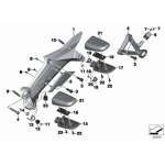 Podnóżek prawy BMW K48 K1600GTL - 46717728428