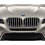 Atrapa chłodnicy w kolorze tytanu X3 - 51117237421