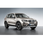 Atrapa chłodnicy w kolorze tytanu X3 - 51117237421