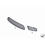 Kratka wlotu powietrza środkowa BMW F10 M5 - 51118047391