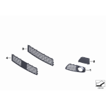 Kratka wlotu powietrza przód prawa BMW F07 520 530 535 550  - 51118050056