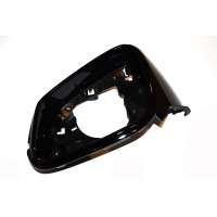 Pierścień mocowanie szkła lusterka czarny błyszczący lewy BMW E84 X1 F20 F21 F30 F31 F34 F36 - 51167284125