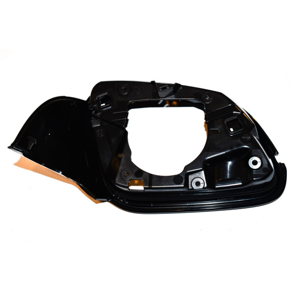 Pierścień mocowanie szkła lusterka czarny błyszczący lewy BMW E84 X1 F20 F21 F30 F31 F34 F36 - 51167284125