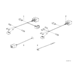 Przewód adaptera anteny BMW E30 E31 E32 E34 E36 840 850 316 318 320 323 325 M3 520 518 525 530 535 540 730 740 735 - 65121394202