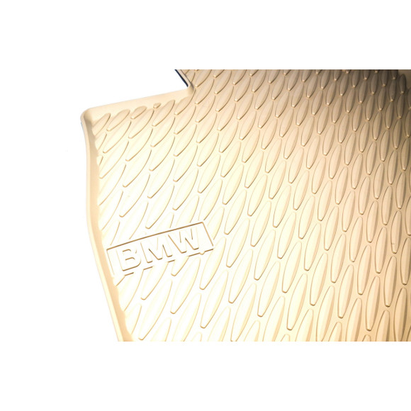 Dywaniki gumowe przód beige BMW F06N F10 F10N F11 F11N 640 650 520 523 525 530 528 535 550 - 51472153724