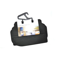 Dywaniki podłogowe tył gumowe czarne BMW F10 F10N F11 520 523 525 528 530 535 550 M550 M5 - 51472153889