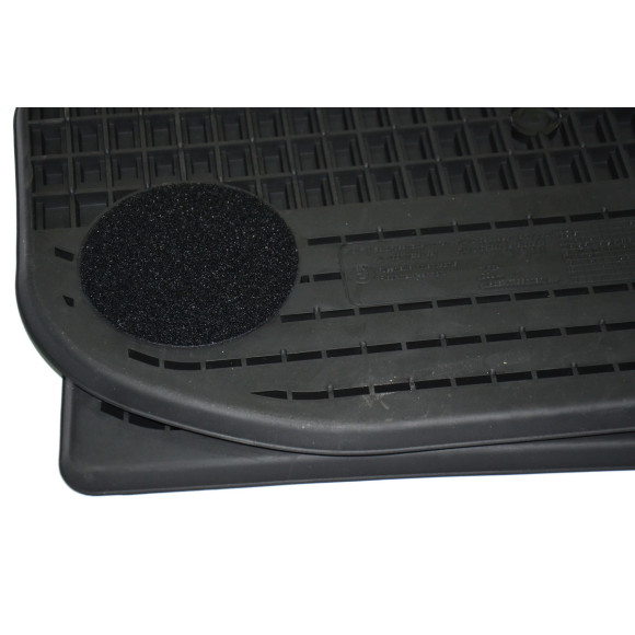 Dywaniki podłogowe tył gumowe czarne BMW F10 F10N F11 520 523 525 528 530 535 550 M550 M5 - 51472153889