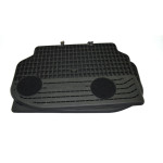 Dywaniki podłogowe tył gumowe czarne BMW F10 F10N F11 520 523 525 528 530 535 550 M550 M5 - 51472153889