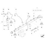 13537809193 AT-Wtryskiwacz BMW E90 E60 E65 X3 X5 Diesel - 13537809193 - Części oryginalne BMW Łódź | Sklep internetowy BMW