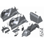Pokrywa rozdzielacza prądu BMW F10 520d 523i 528i 530d 530i 535d 535i 550i - 51477260061