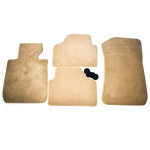 Dywaniki welurowe komplet BEIGE BMW E84 X1 16 18 20 28 - 51477316627