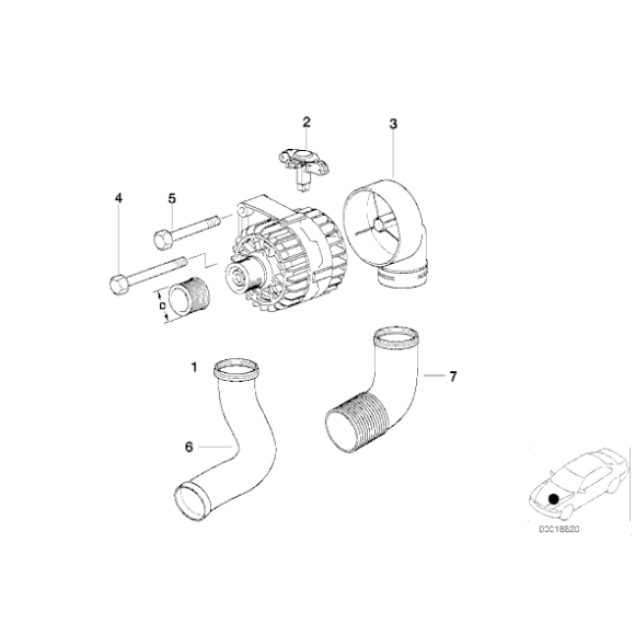Regulator regler napięcia BMW E36 E38 E39 E46 316i 318i 320i 730i 740i 520i 525td 523i 528i Z3 - 12311432965