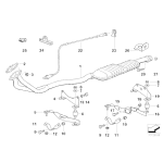Sonda lambda BMW E36 316i 318i M43 - 11781433159