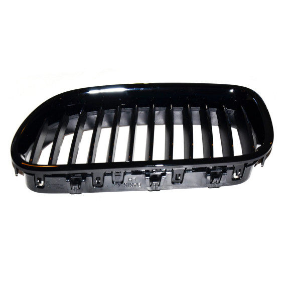 Atrapa nerka grill czarna lewa BMW F10 F11 M PERFORMANCE 518 520 523 525 528 530 535 550 - 51712165539