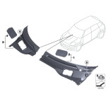 51719808096 Osłona Wlotu powietrza prawa podszybie MINI R60 R61 Cooper One JCW - 51719808096 - Części oryginalne BMW Łódź | Sklep internetowy BMW