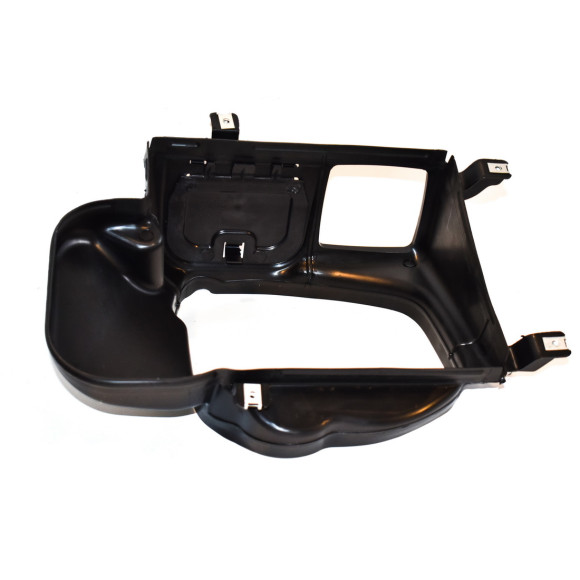 Prowadnica powietrza dodatkowego chłodnicy lewa BMW E70N X5 30dX 35dX 40dX 50iX M50dX - 51747222869