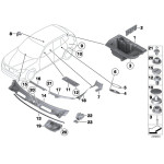 Kształtka kanału zbierającego wodę lewa BMW E84 X1 16d 16i 18i 18d 20d 20i 23d 25d 25i 28i 35i - 51762993023