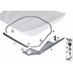 51767206521 Uszczelka pokrywy silnika BMW F10 F11 520 523 525 528 530 535 550 - 51767206521 - Części oryginalne BMW Łódź | Sklep internetowy BMW