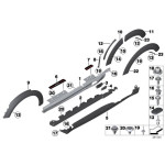 Osłona nadkola tył tylna prawa MINI R50 Cooper - 51779800770