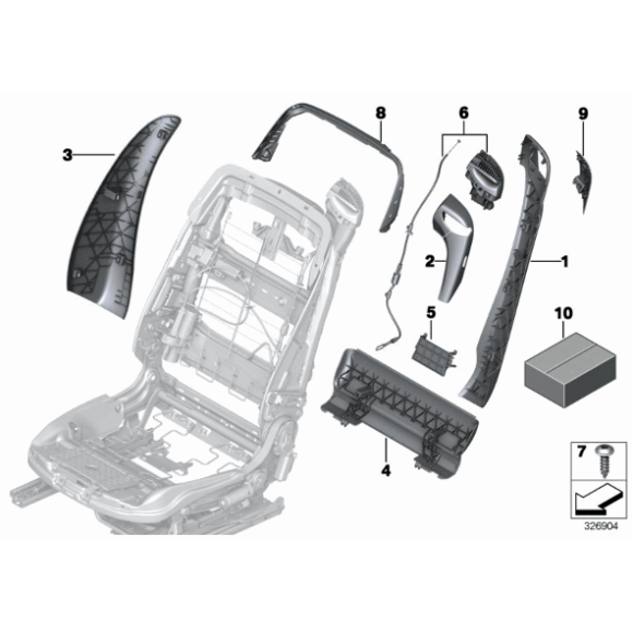 Oryginał BMW - 52107261791