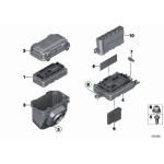 Końcówka przewodu BMW E24 E36 E38 E39 E46 E52 E53 E60 E63 E64 E65 E66 E70 E71 E72 E81 E82 - 61138377734