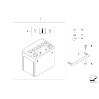 61217724073 Akumulator AGM - 61217724073 - Części oryginalne BMW Łódź | Sklep internetowy BMW