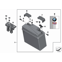 61217727930 Uchwyt akumulatora - 61217727930 - Części oryginalne BMW Łódź | Sklep internetowy BMW