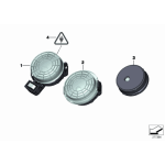 Element optyczny RLS BMW E60 E61 E70 E71 F25 X5 X6 520 525 530 535 540 550 - 61359248398