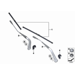 61612159627 Wycieraczki E90 E91 od10.2009 r. - Oryginał BMW - 61612159627 - Części oryginalne BMW Łódź | Sklep internetowy BMW