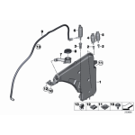 Przewód napełniający BMW F20 F21 F22 F23 F30 F31 F32 F33 F34 F36 F80 F82 F83 F87 - 61667241664