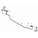 61677251640 Dysza spryskiwacza reflektorów BMW F25 X3 18d  20dX 20i 28i 30dX 35iX 35dX prod do 05.2014r. - 61677251640 - Części oryginalne BMW Łódź | Sklep internetowy BMW