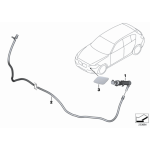 61677275657 Dysza spryskiwacza reflektora lewa BMW F20 F21 F22 F30 F31 F32 F34 F36 F80 F82 F83 - 61677275657 - Części oryginalne BMW Łódź | Sklep internetowy BMW