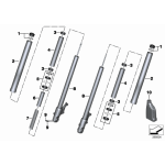 Tuleja ślizgowa pierścień BMW K17 K18 K19 R100 R80 C600 C650 - 31421458222