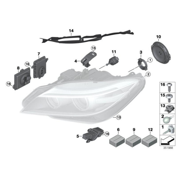 Oryginał BMW - 63117207574