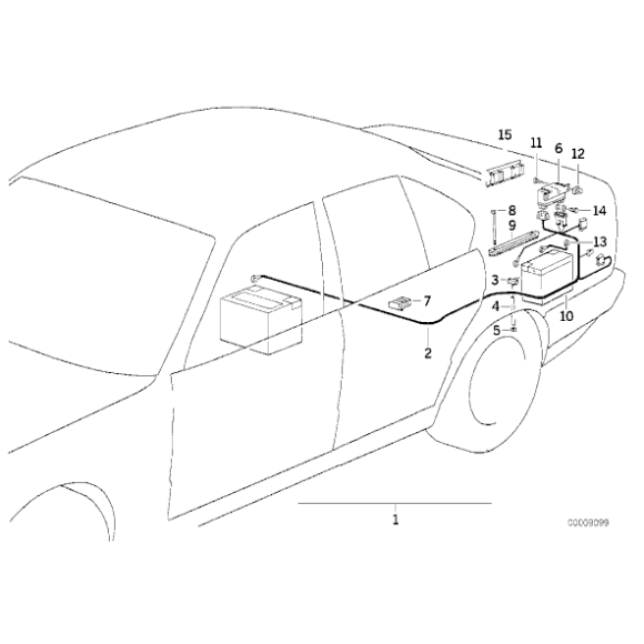 61211459734 Śruba BMW E34 518 520 525 530 540 M5 K75 K1100 K100 R45 R50 R60 R90 R100 - 61211459734 - Części oryginalne BMW Łódź | Sklep internetowy BMW