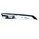 Kierunkowskaz dodatkowy boczny lewy BMW F10 F11 520 523 525 528 530 535 550, dla aut z asystentem parkowania - 63137154169