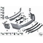 Światło odblaskowe tylne lewe BMW F10 520d 520i 523i 525d 528i 530d 530i 535d 550i M5 F18 518d 520d 520i 528i 530d 535d - 631478